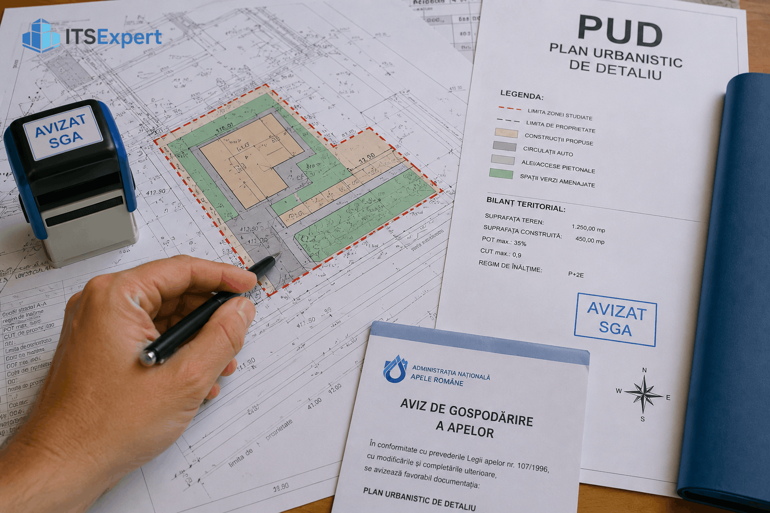 Avize SGA pentru PUD – Plan Urbanistic de Detaliu și documentații tehnice Apele Române