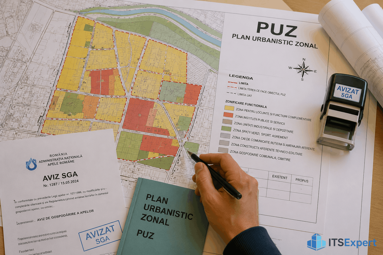 Avize SGA pentru PUZ – Plan Urbanistic Zonal și documentații Apele Române