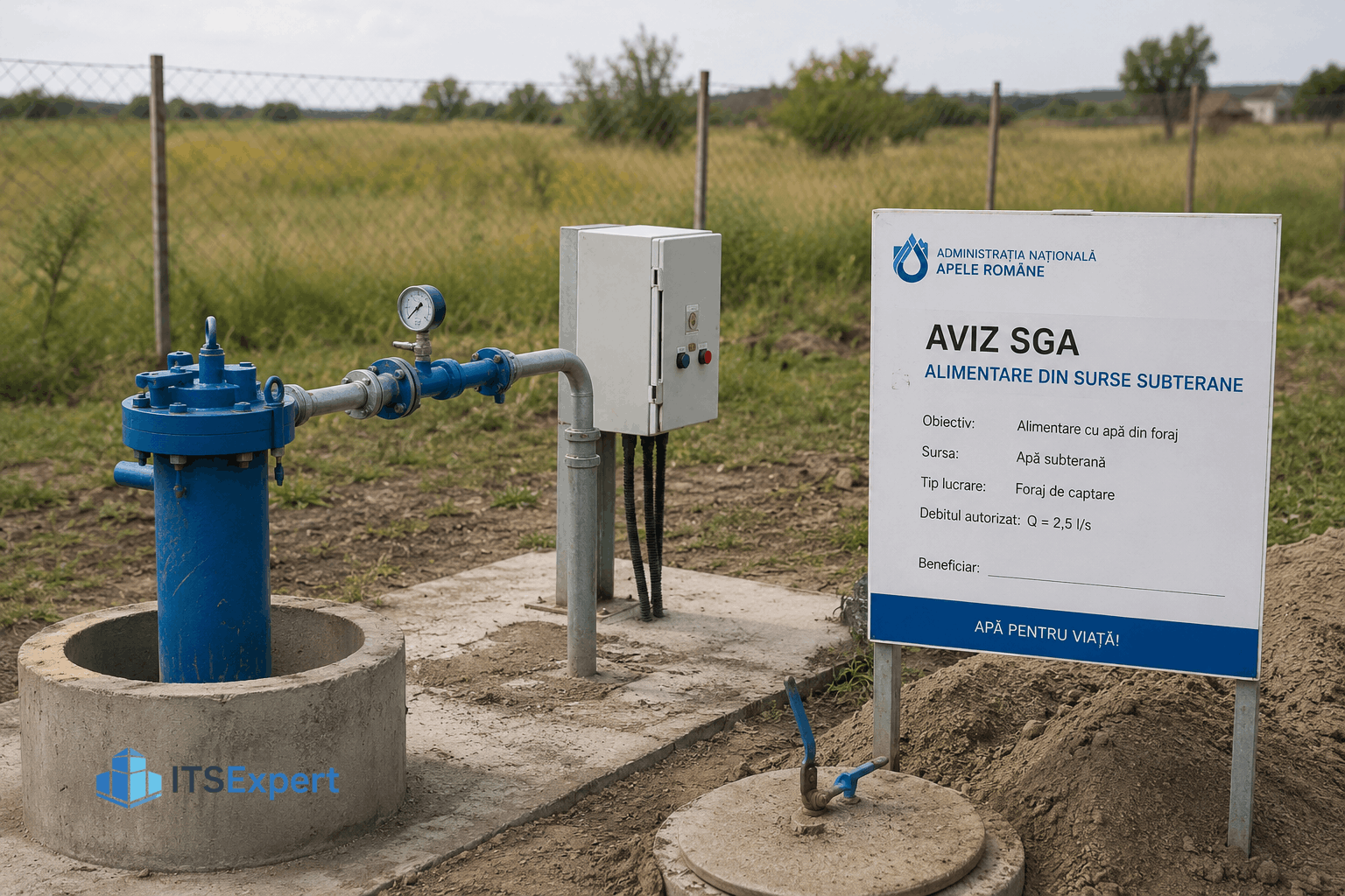 Avize SGA pentru alimentare cu apă din surse subterane și foraje