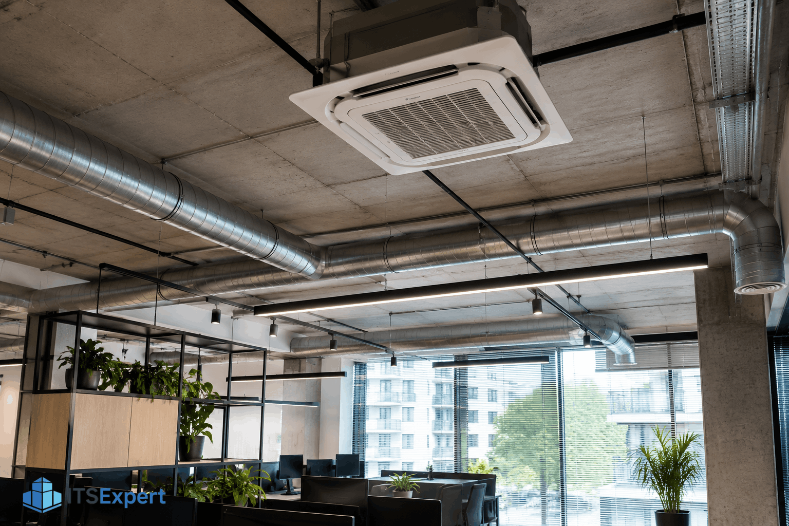 Proiectare climatizare HVAC pentru birouri și spații comerciale moderne