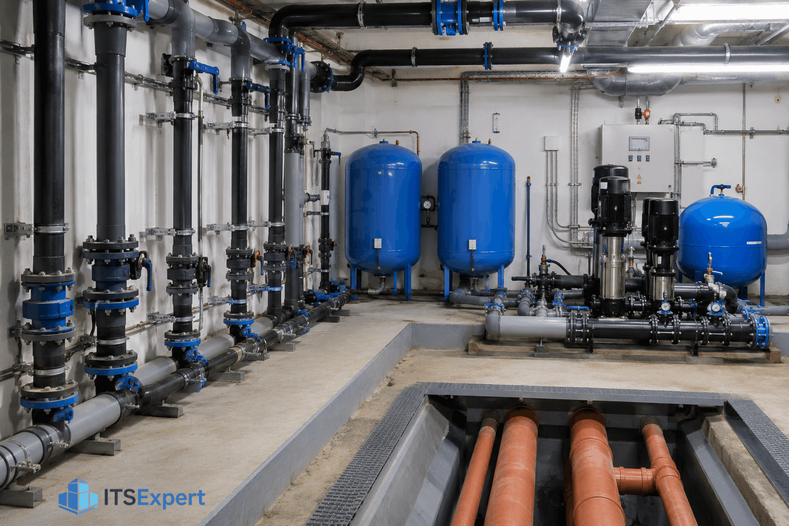 Instalații sanitare alimentare cu apă canalizare menajeră și pluvială proiectate conform normativelor tehnice